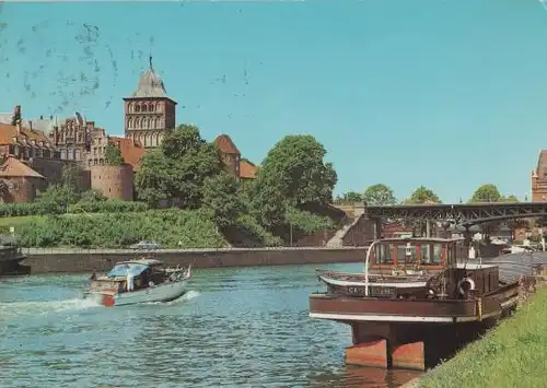 Lübeck - Partie am Kanal - 1972