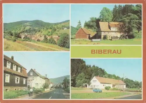 Biberau - Bibeau Kr. Hildburghausen u.a. Rote Mühle - 1986
