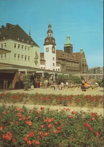 Karl-Marx-Stadt, Chemnitz - Blick vom Rosenhof - 1982