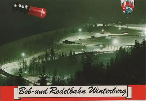 Winterberg - Bob- und Rodelbahn - ca. 1980