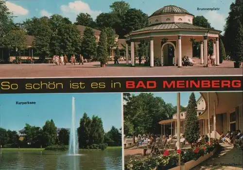 Horn-Bad Meinberg - 3 Teilbilder - ca. 1980