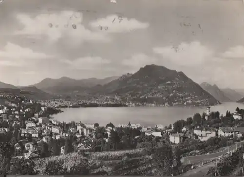 Schweiz - Schweiz - Lugano - Paradiso e Monte Bre - 1953