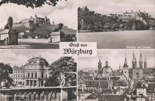 Gruß aus Würzburg - 1962