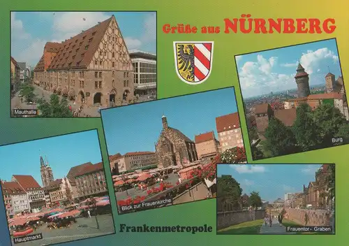 Nürnberg - u.a. Mauthalle - ca. 1995