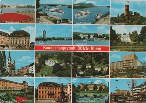 Bonn - u.a. Godesburg - 1981