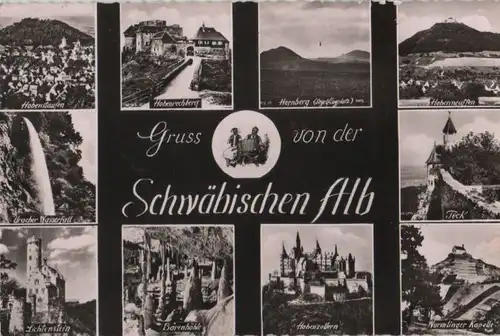 Schwäbische Alb - u.a. Bärenhöhle - 1961