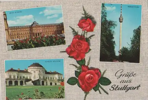 Stuttgart u.a. Fernsehturm - ca. 1975
