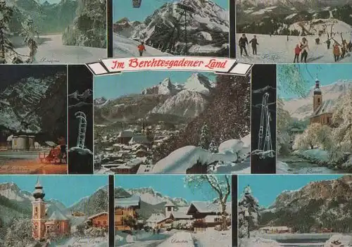 Winterpracht bei Berchtesgaden - 1987