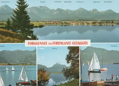 Forggensee - u.a. Säuling - ca. 1975