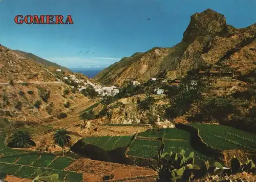 Spanien - Spanien - Vallehermoso - Vista parcial - 1988