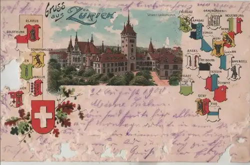 Schweiz - Schweiz - Zürich - Schweiz. Landesmuseum - 1900