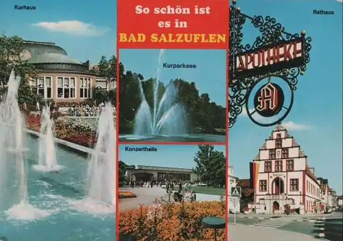 Bad Salzuflen - u.a. Konzerthalle - ca. 1980