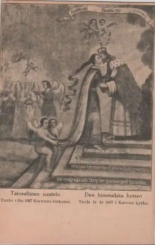 Den himmelsja kyssen Tavla 1687