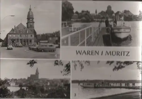 Waren (Müritz) - u.a. Kietz-Brücke - 1978
