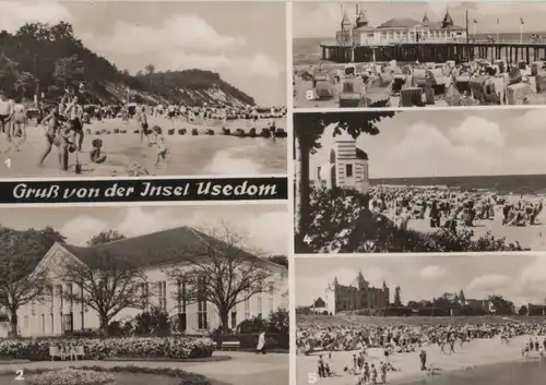 Usedom - u.a. Heringsdorf, Kulturhaus - 1972