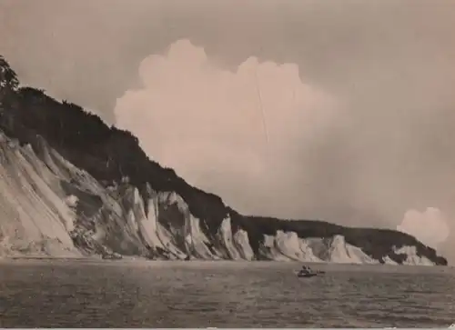 Rügen - Blick auf Kreidefelsen - 1957