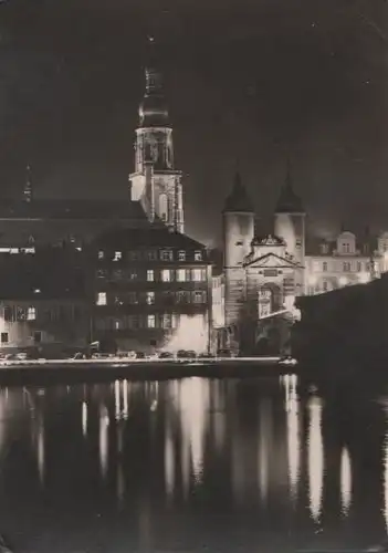 Heidelberg - Heilig-Geist-Kirche nachts - 1966