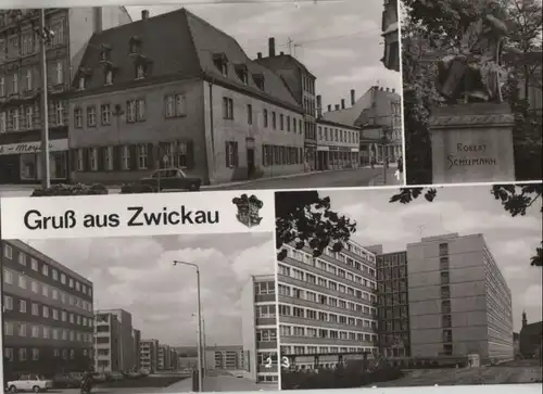 Zwickau - u.a. Studenten-Internat - 1983