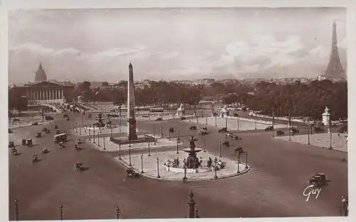 Frankreich - Frankreich - Paris - Place de la Concorde - ca. 1955