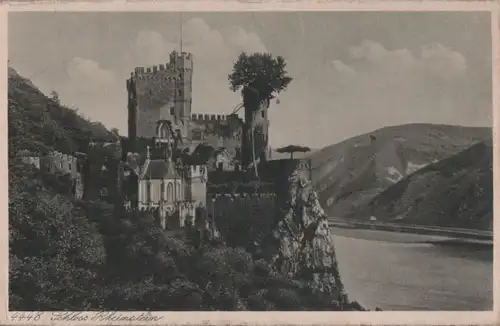 Trechtingshausen, Burg Rheinstein - ca. 1950