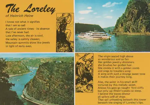 Sankt Goarshausen - The Loreley - ca. 1985