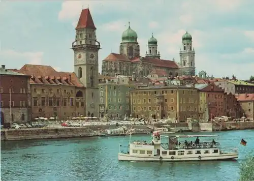 Passau - Partie an der Donau - ca. 1975