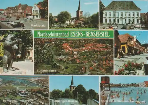 Esens-Bensersiel u.a. Marktplatz - 1991