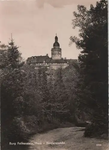 Burg Falkenstein - Vorderansicht