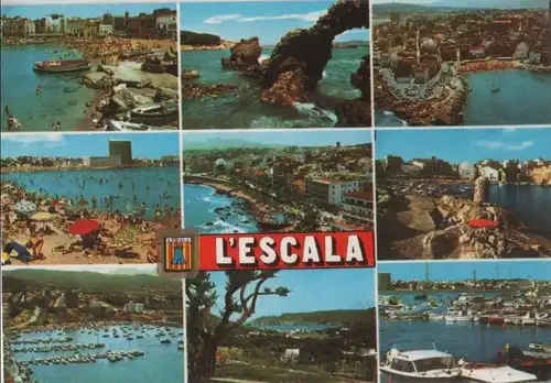Spanien - Spanien - La Escala - mit 9 Bildern - ca. 1985