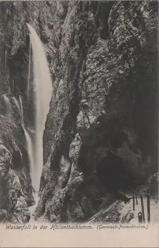 Höllentalklamm - Wasserfall - ca. 1935