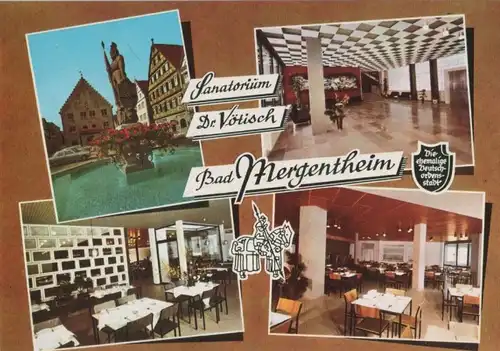 Bad Mergentheim - Sanatorium Dr. Vötisch - ca. 1980