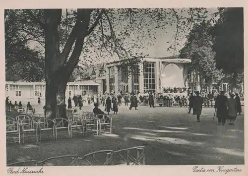 Neuenahr-Ahrweiler - Bad Neuenahr - Partie im Kurgarten - ca. 1955