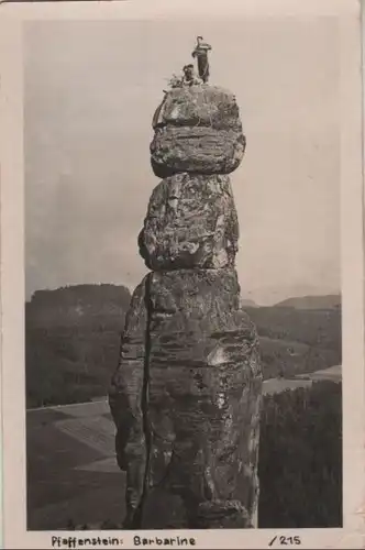 Sächsische Schweiz - Pfaffenstein, Barbarine - ca. 1960