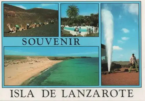Spanien - Spanien - Lanzarote - 4 Teilbilder - 1994