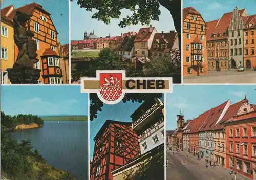 Tschechien - Tschechien - Cheb - mit 6 Bildern - 1979