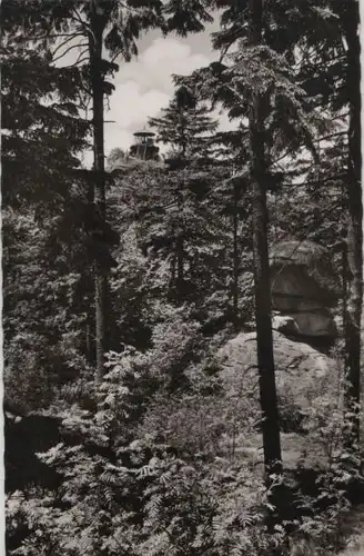 Fichtelgebirge - Waldstein, Blick zur Schüssel - 1961