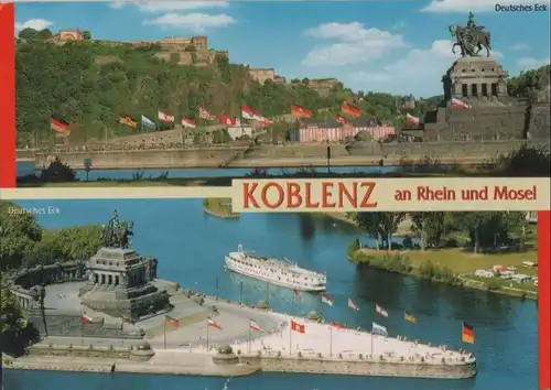 Koblenz - Deutsches Eck - ca. 1995