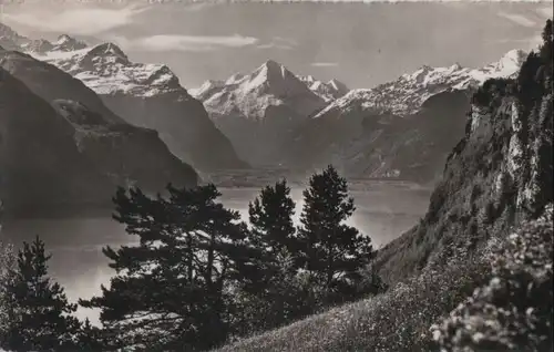 Schweiz - Schweiz - Urnersee - mit Bristenstock - ca. 1960