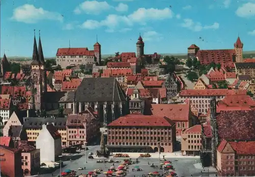 Nürnberg - Blick über die Altstadt