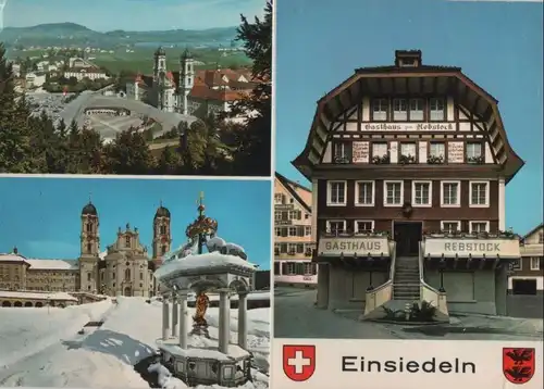 Schweiz - Einsiedeln - Schweiz - Klappkarte