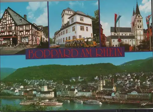 Boppard - mit 4 Bildern - ca. 1985