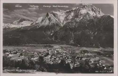 Mittenwald - mit Karwendelgebirge - 1939