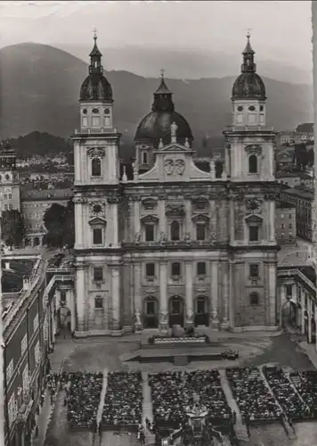 Österreich - Österreich - Salzburg - Dom und Jedermann-Festspiel - ca. 1965