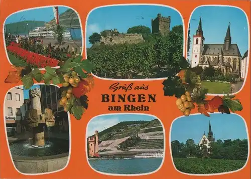Bingen - 6 Teilbilder - 1989