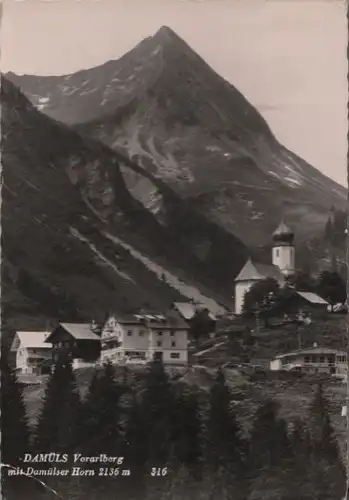 Österreich - Österreich - Damüls - mit Damülser Horn - 1955