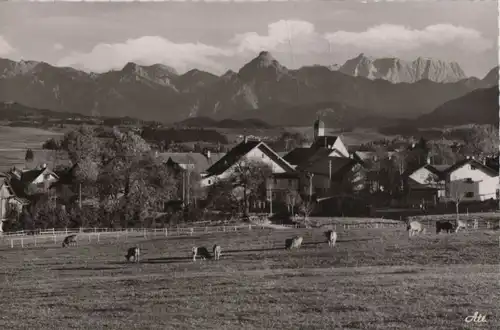 Oy - mit Blick auf Zugspitze - ca. 1960