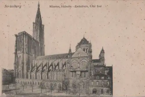 Straßburg - Münster, Südseite - ca. 1940