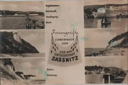 Sassnitz - mit 6 Bildern - ca. 1960