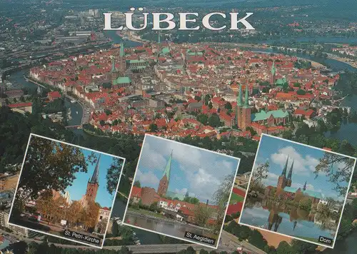 Lübeck - u.a. St. Aegidien - ca. 1995
