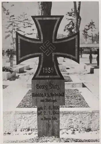 unbekannter Ort - Soldatengrab Georg Dietz